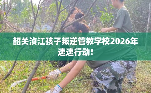 韶关浈江孩子叛逆管教学校2026年速速行动!
