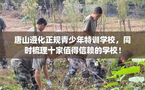 唐山遵化正规青少年特训学校，同时梳理十家值得信赖的学校！