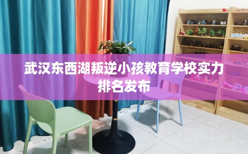 武汉东西湖叛逆小孩教育学校实力排名发布