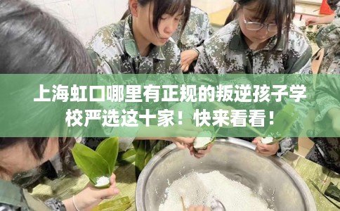 上海虹口哪里有正规的叛逆孩子学校严选这十家！快来看看！