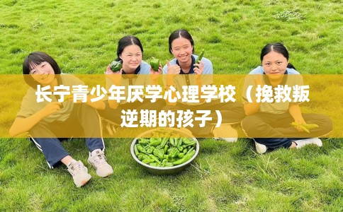 长宁青少年厌学心理学校（挽救叛逆期的孩子）