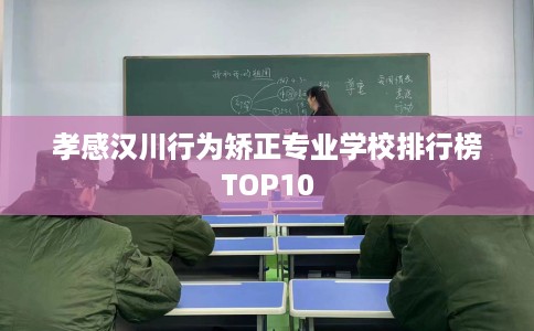 孝感汉川行为矫正专业学校排行榜TOP10