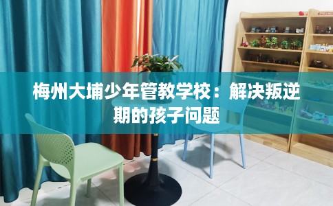 梅州大埔少年管教学校：解决叛逆期的孩子问题