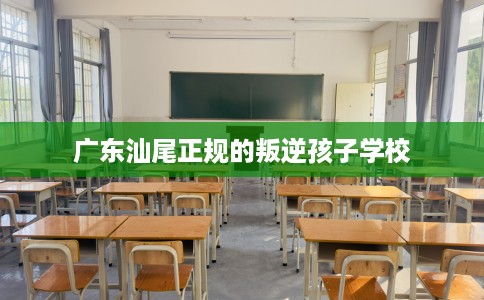 广东汕尾正规的叛逆孩子学校