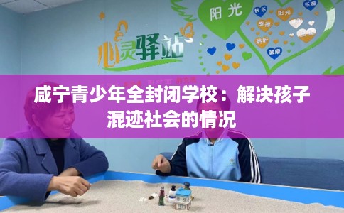 咸宁青少年全封闭学校：解决孩子混迹社会的情况