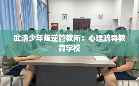 武清少年叛逆管教所：心理疏导教育学校