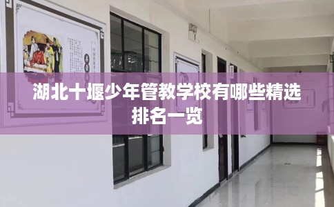 湖北十堰少年管教学校有哪些精选排名一览