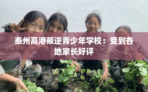 泰州高港叛逆青少年学校：受到各地家长好评