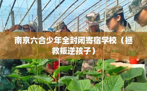 南京六合少年全封闭寄宿学校（拯救叛逆孩子）