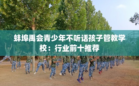 蚌埠禹会青少年不听话孩子管教学校：行业前十推荐