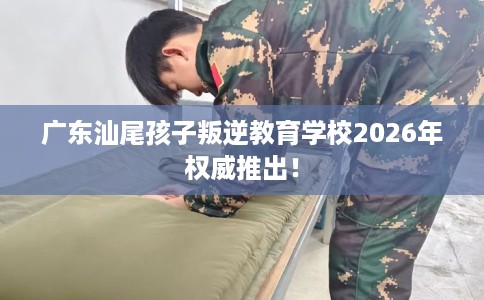 广东汕尾孩子叛逆教育学校2026年权威推出！