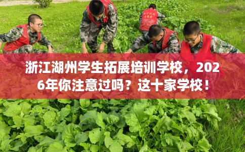 浙江湖州学生拓展培训学校，2026年你注意过吗？这十家学校！