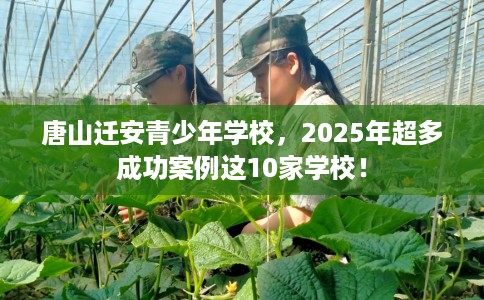 唐山迁安青少年学校，2025年超多成功案例这10家学校！
