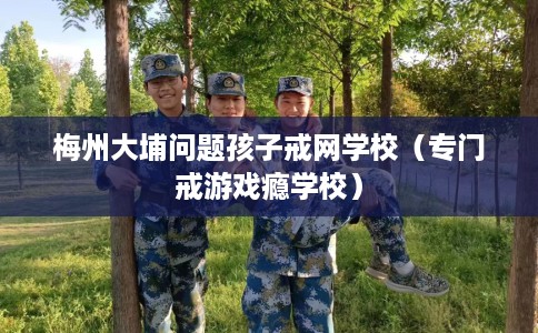 梅州大埔问题孩子戒网学校（专门戒游戏瘾学校）