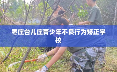 枣庄台儿庄青少年不良行为矫正学校