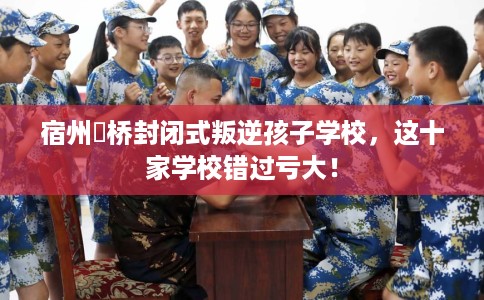 宿州埇桥封闭式叛逆孩子学校，这十家学校错过亏大！