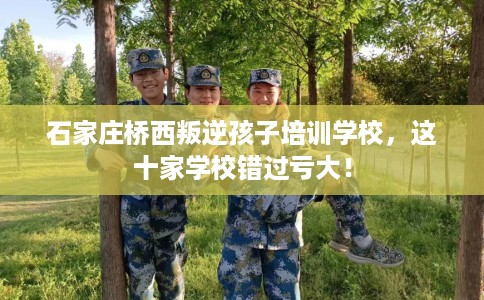 石家庄桥西叛逆孩子培训学校，这十家学校错过亏大！