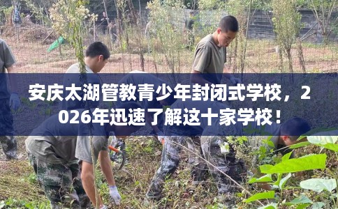 安庆太湖管教青少年封闭式学校，2026年迅速了解这十家学校！