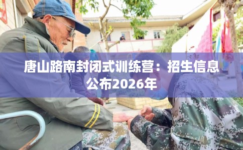 唐山路南封闭式训练营：招生信息公布2026年