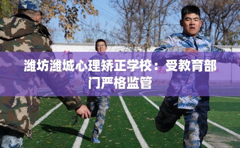 潍坊潍城心理矫正学校：受教育部门严格监管