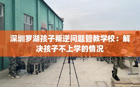 深圳罗湖孩子叛逆问题管教学校：解决孩子不上学的情况