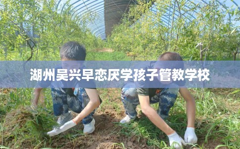 湖州吴兴早恋厌学孩子管教学校