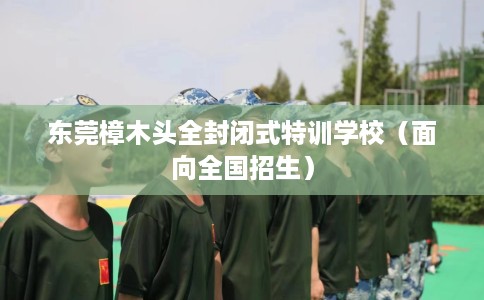 东莞樟木头全封闭式特训学校（面向全国招生）