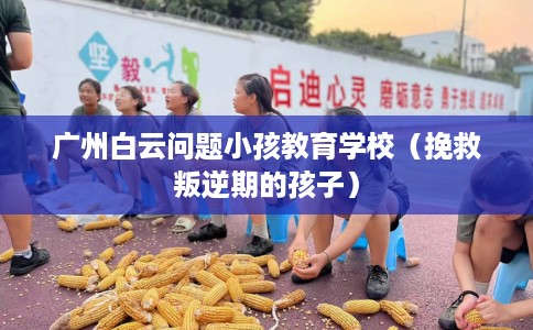 广州白云问题小孩教育学校（挽救叛逆期的孩子）
