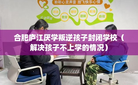 合肥庐江厌学叛逆孩子封闭学校（解决孩子不上学的情况）