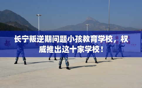 长宁叛逆期问题小孩教育学校，权威推出这十家学校！