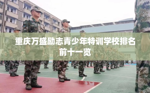 重庆万盛励志青少年特训学校排名前十一览