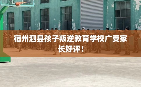 宿州泗县孩子叛逆教育学校广受家长好评！