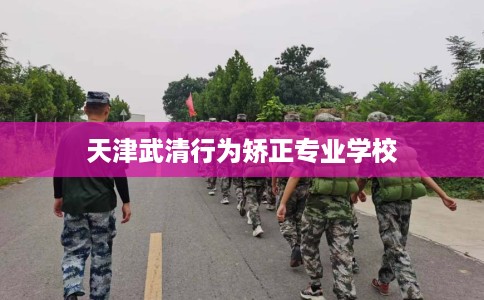 天津武清行为矫正专业学校