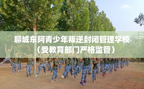 聊城东阿青少年叛逆封闭管理学校（受教育部门严格监管）