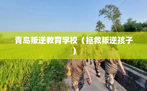 青岛叛逆教育学校（拯救叛逆孩子）
