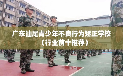广东汕尾青少年不良行为矫正学校(行业前十推荐) 广东汕尾青少年不良行为矫正学校(行业前十推荐)