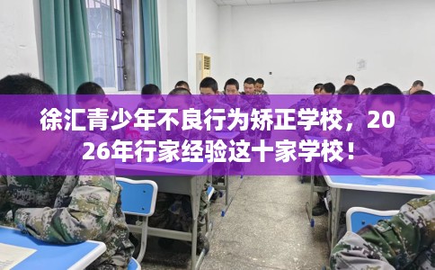 徐汇青少年不良行为矫正学校，2026年行家经验这十家学校！