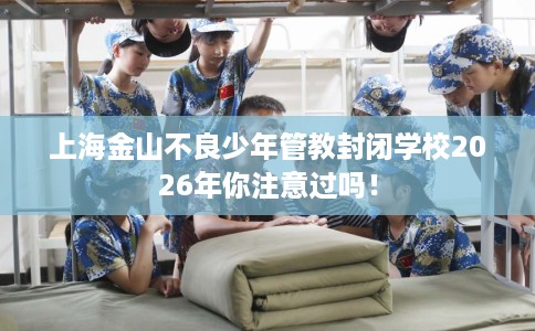 上海金山不良少年管教封闭学校2026年你注意过吗！
