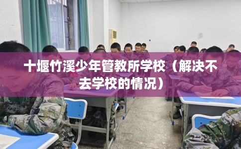 十堰竹溪少年管教所学校（解决不去学校的情况）