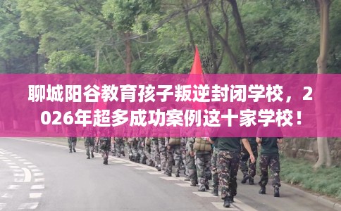 聊城阳谷教育孩子叛逆封闭学校，2026年超多成功案例这十家学校！