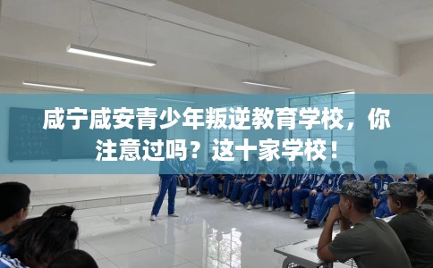 咸宁咸安青少年叛逆教育学校，你注意过吗？这十家学校！