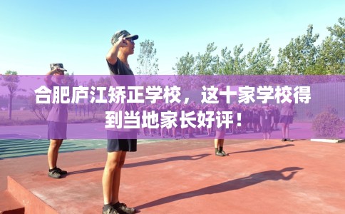 合肥庐江矫正学校，这十家学校得到当地家长好评！