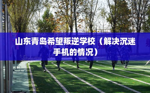 山东青岛希望叛逆学校（解决沉迷手机的情况）