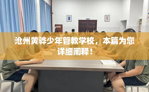 沧州黄骅少年管教学校，本篇为您详细阐释！