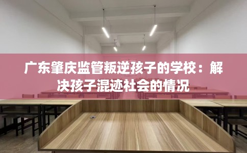 广东肇庆监管叛逆孩子的学校：解决孩子混迹社会的情况