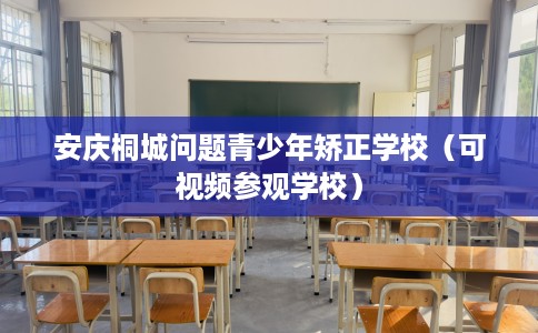 安庆桐城问题青少年矫正学校（可视频参观学校）