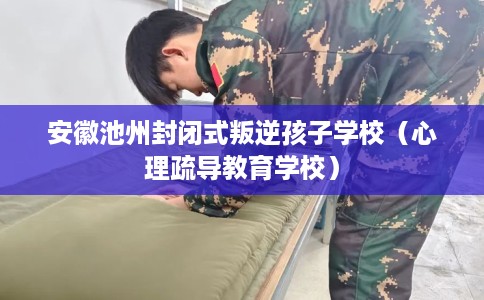 安徽池州封闭式叛逆孩子学校（心理疏导教育学校）