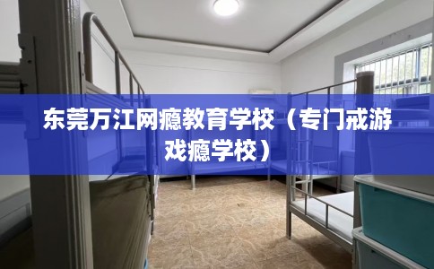 东莞万江网瘾教育学校（专门戒游戏瘾学校）