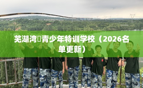 芜湖湾沚青少年特训学校（2026名单更新）