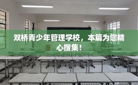 双桥青少年管理学校，本篇为您精心搜集！